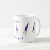 Niedliche romantische Provence I Liebe Sie Kaffee  Kaffeetasse (VorderseiteRechts)