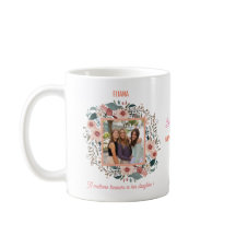 Niedliche rosa Blume Zitate Foto Muttertagsgeschen