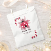 Niedliche Rosa Blüte Unsere kleine Liebe Bug Baby Geschenktütchen (Ausgeschnitten)