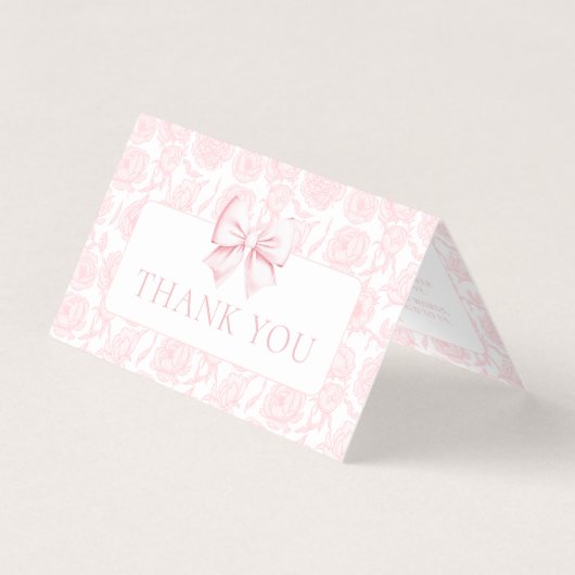 Niedliche Rosa Bugbrust Blumendusche Kinderkarte (Vorderseite)