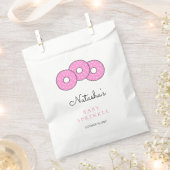 Niedliche Rosa Donut Babydusche Sprinkle Geschenktütchen (Ausgeschnitten)