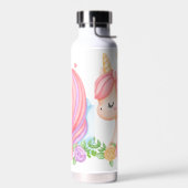 Niedliche Rosa Einhornkinder Trinkflasche (Links)