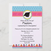 NIEDLICHE rosa Einladung (Vorderseite)