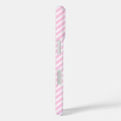 Niedliche rosa Elefantenherzen und -streifen Case-Mate iPhone Hülle (Rückseite / Rechts)