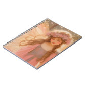 Niedliche Rosa Fairy Fantasy Malerei Notizblock (Linke Seite)