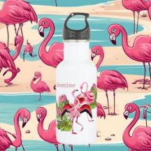 niedliche Rosa Flamingo-Liebhaber tragen den Namen