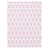 Niedliche Rosa-Flamingo-Trio-Cartoon-Abbildung Tischdecke (Vorderseite)