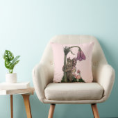 Niedliche Rosa Grizzly Bärenfarne im verzauberten Kissen (Stuhl )