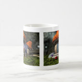 Niedliche Rosa-Haar-Fairy trifft Ladybug Kaffeetasse (Mittel)