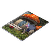 Niedliche Rosa-Haar-Fairy trifft Ladybug Notizblock (Linke Seite)