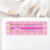 Niedliche rosa Häschen-Baby-Dusche (Insitu)