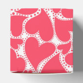 Niedliche rosa Herzen Geschenkschachtel (Oben)