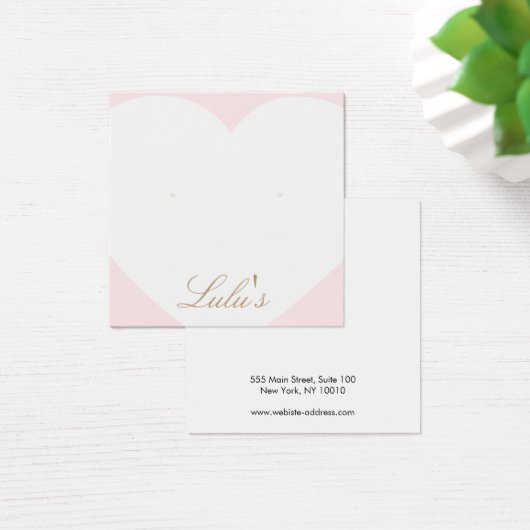 Niedliche rosa Herzklosterdarstellung (Schreibtisch)