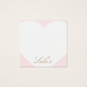 Niedliche rosa Herzklosterdarstellung (Vorderseite)