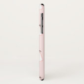 Niedliche Rosa Katze Case-Mate iPhone Hülle (Hinten/Links)