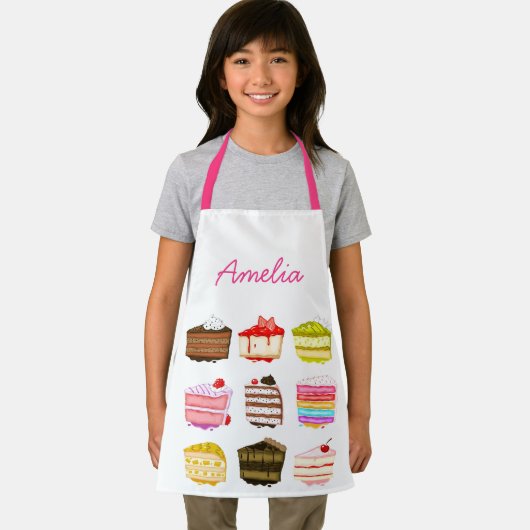 Niedliche, rosa Kuchen Schürze (Insitu)