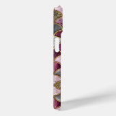 Niedliche, rosa, lila Goldmedaille Case-Mate iPhone Hülle (Rückseite / Rechts)