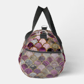 Niedliche, rosa, lila Goldmedaille Duffle Bag (Rechts)