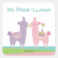 Niedliche Rosa lila Lama Küssen kawaii geistliche