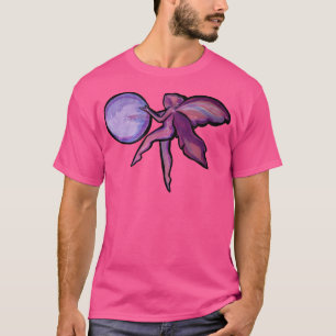 Niedliche rosa Märchenkunst T-Shirt