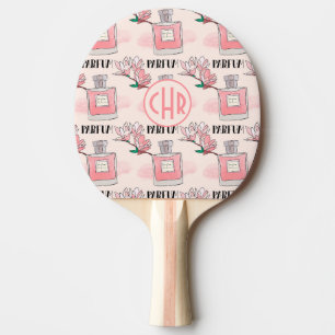 Niedliche Rosa Parfüms Parfum Floral Monogra Tischtennis Schläger
