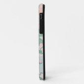 Niedliche rosa Pastellkunst Case-Mate iPhone Hülle (Hinten/Links)