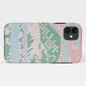Niedliche rosa Pastellkunst Case-Mate iPhone Hülle (Rückseite (Horizontal))