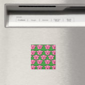 Niedliche rosa Pigmente Magnet (In Situ (Geschirrspüler))