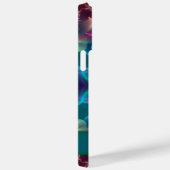 Niedliche rosa Schmetterlinge Luminous Kaleidoscop Case-Mate iPhone Hülle (Rückseite / Rechts)