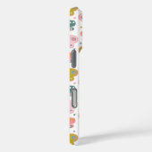 Niedliche rosa Schmetterlinge Muster Personalisier Case-Mate iPhone Hülle (Rückseite / Rechts)