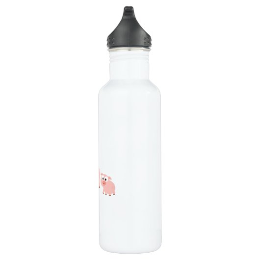 Niedliche Rosa Schweine Trinkflasche (Rechts)