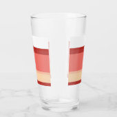 Niedliche, rosa Streifen Glas (Rechts)