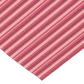 Niedliche Rosa Streifen Kurzer Tischläufer (Ecke)