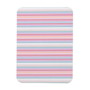 Niedliche, rosa Streifen Magnet