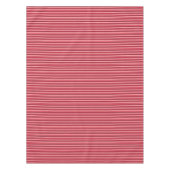 Niedliche Rosa Streifen Tischdecke (Vorderseite)