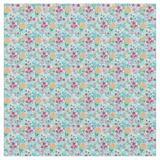 Niedliche Rosa- und Blautöne Stoff (Nahaufnahme)