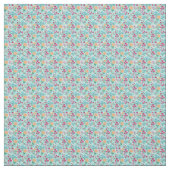 Niedliche Rosa- und Blautöne Stoff (Muster)