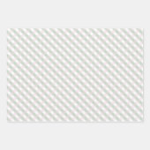 Niedliche Rosa und Grüne Clovers Irische Babydusch Geschenkpapier Set (Vorderseite 2)