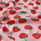 Niedliche Rosa- und Rosenzüchter Stoff