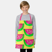 Niedliche, rosa Wassermelone Schürze (Getragen)