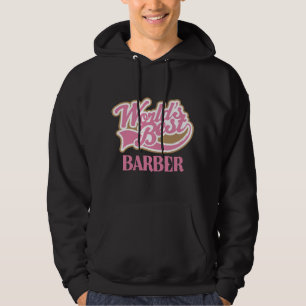 Niedliche rosa Weltbester Friseur Hoodie