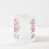 Niedliche rosa Weltbester Schauspielerin Mattglastasse (Mittel)