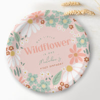 Niedliche rosa Wildblume Daisy Kinder erste Geburt