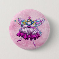 Niedliche rosa Zuckerpflaumen-Fee