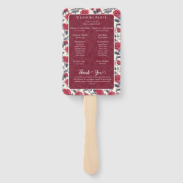 Niedliche Rose Fächer