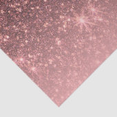 Niedliche Rose Gold Glitzer Seidenpapier (Ausschnitt)