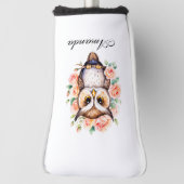 Niedliche Rose Golf Headcover (Rotieren 90)
