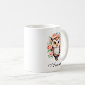 Niedliche Rose Kaffeetasse (VorderseiteRechts)