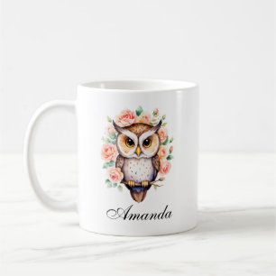 Niedliche Rose Kaffeetasse