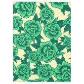 Niedliche Rose Klemmbrett (Rückseite)